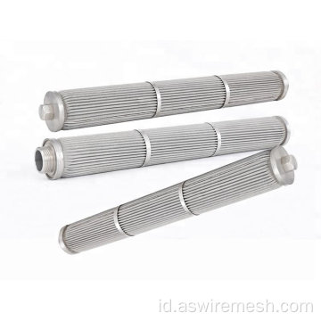 Filter logam mesh kawat sintered untuk filtrasi industri